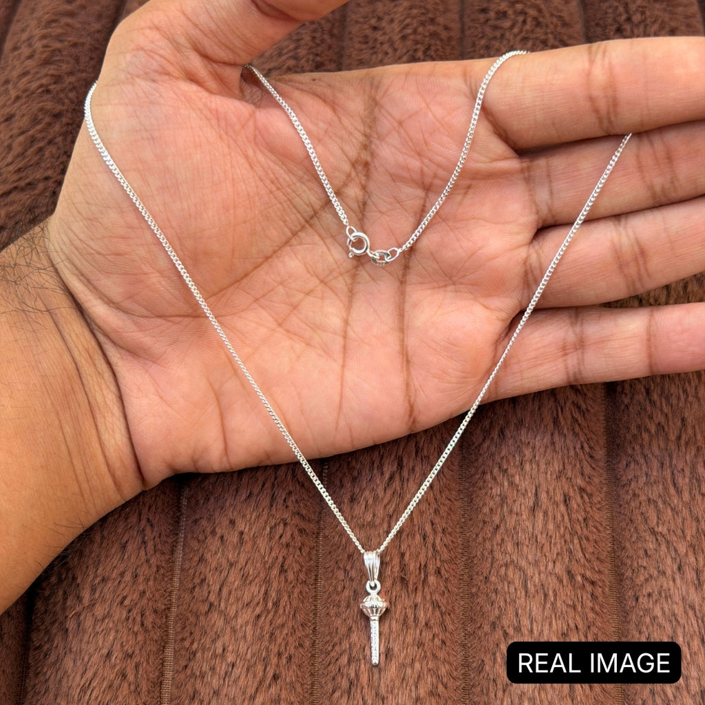 Mahabali Hanuman (Jai Shri Ram Engraved) Chain - 925 Silver
