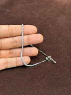 Noor Tennis Bracelet (925 Pure Silver)