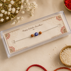 Viral Rudraksh Bracelet - Pure Silver Rakhi