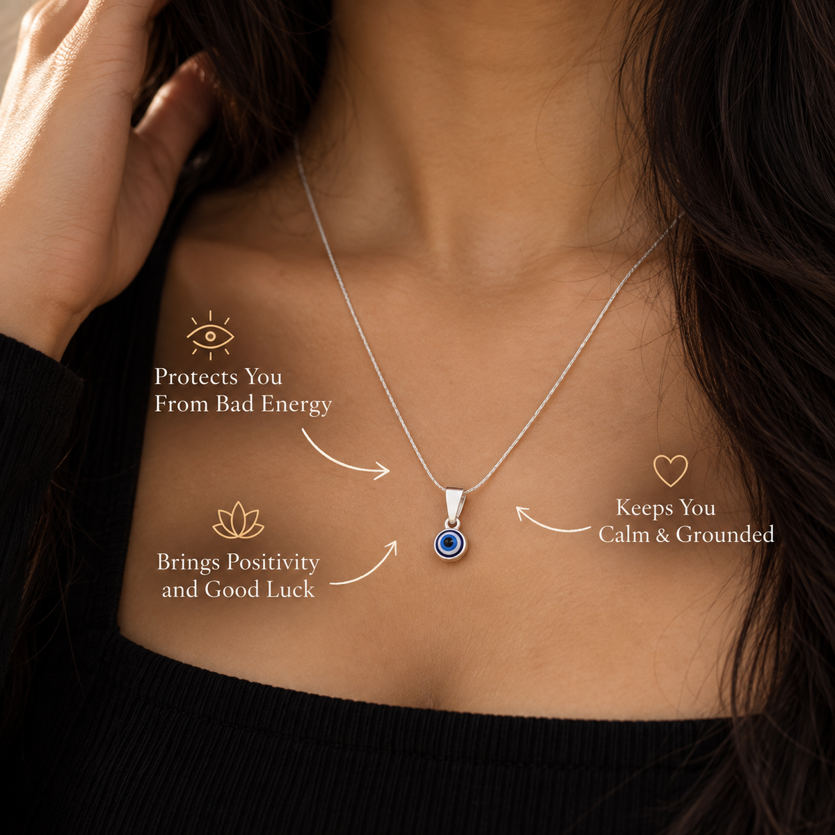 Special Evil Eye Chain For Men & Women