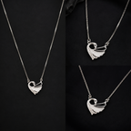 Swan Chain Pendant (925 Pure Silver)