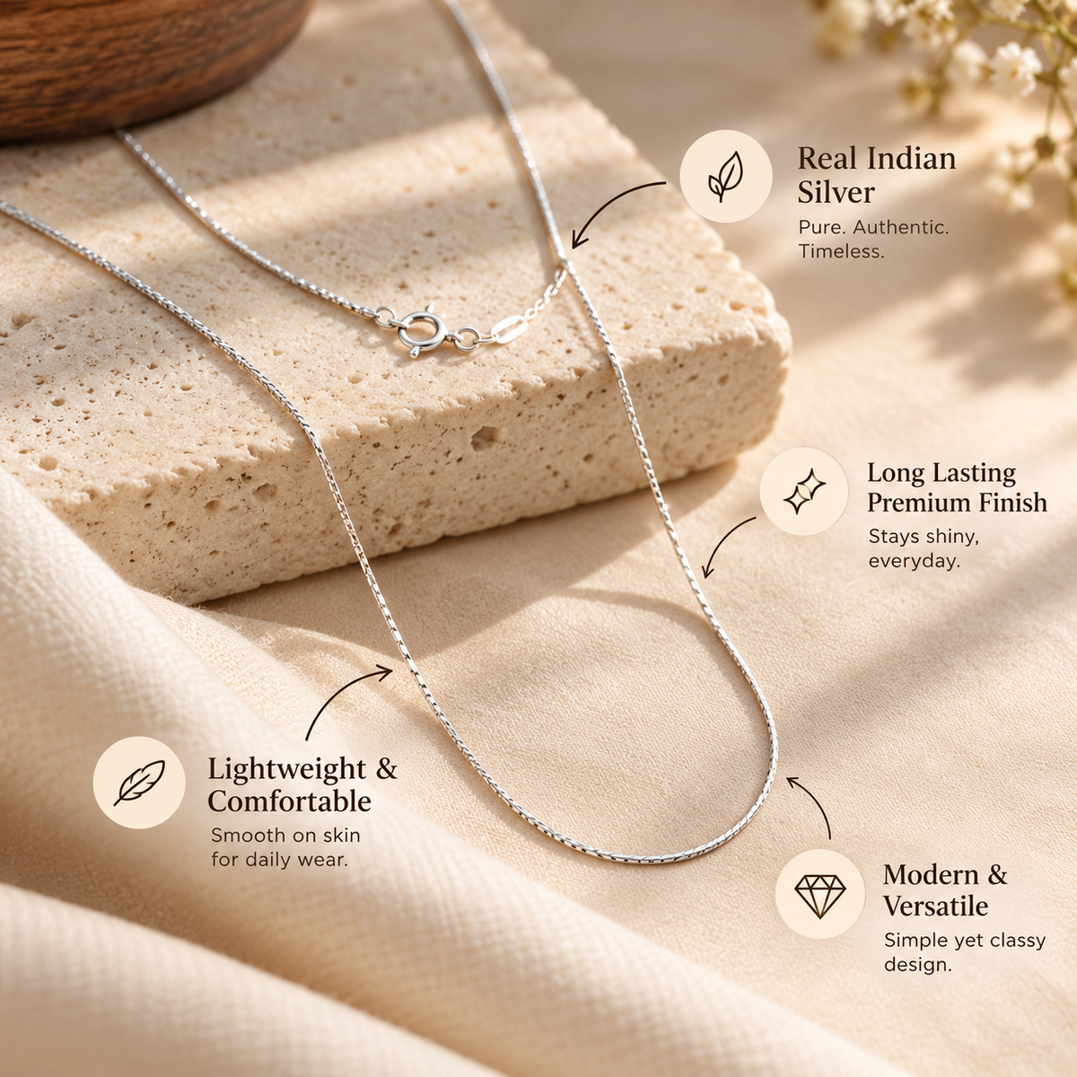 Sleek Everyday Chain
