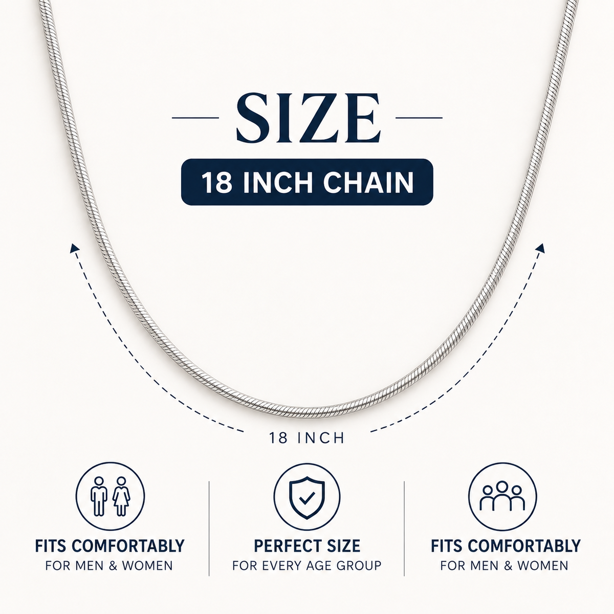Lucky Charm Chain (925 Pure Silver)