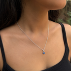 Silver Evil Eye Chain – Good Vibes & Protection