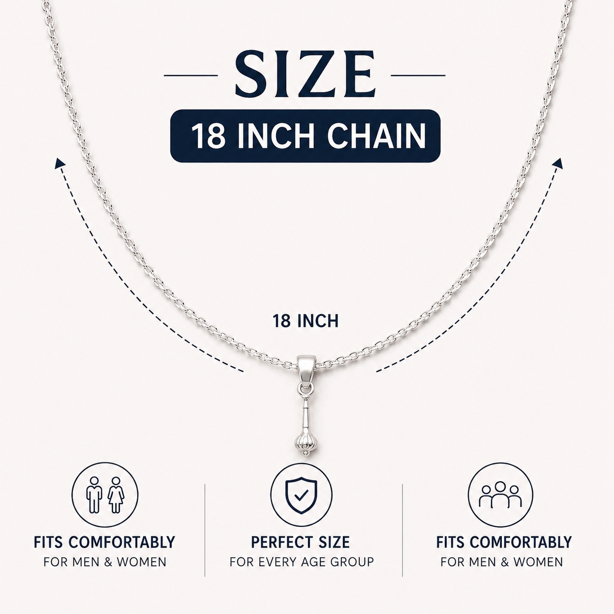 Hanuman Locket + Chain