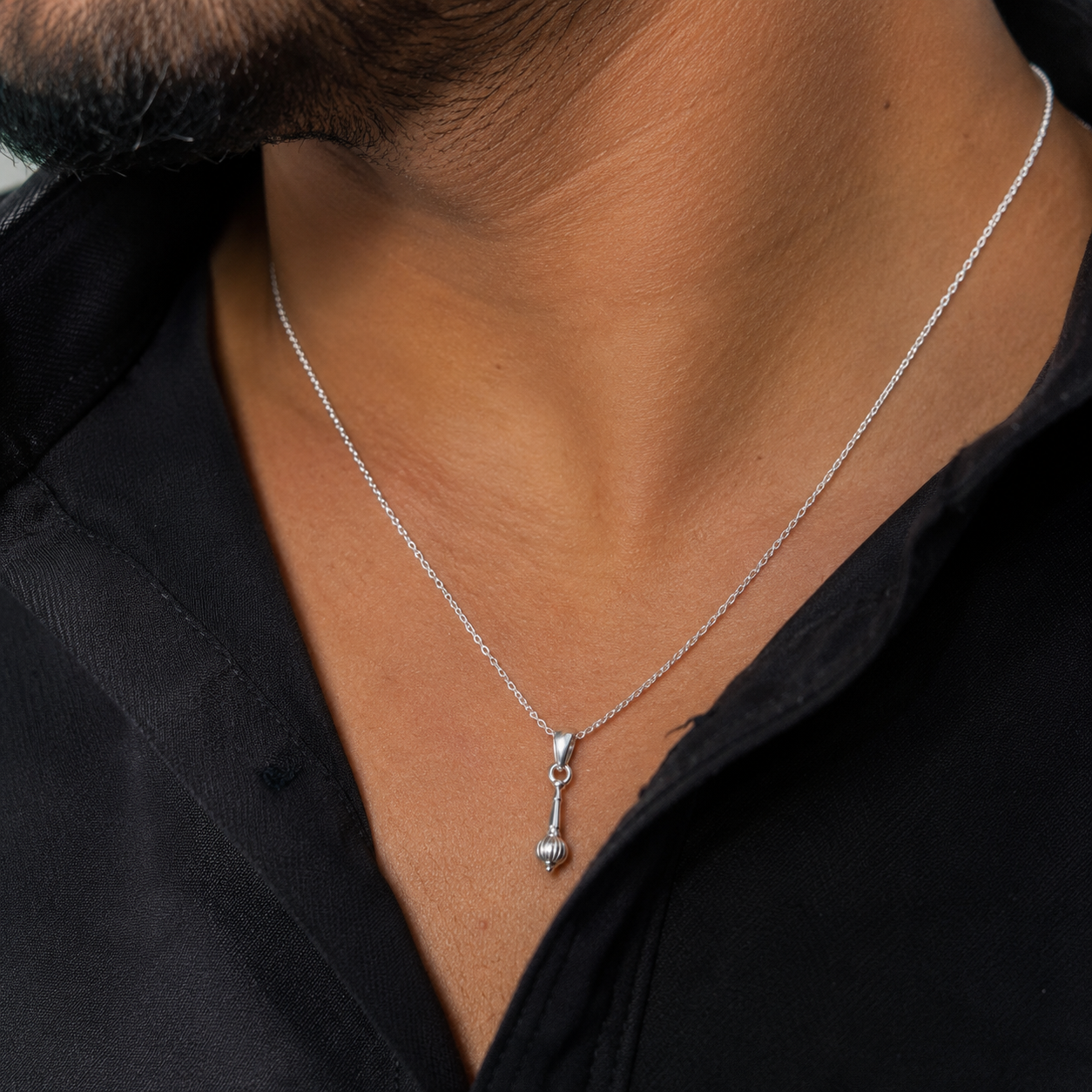 Hanuman Locket + Chain