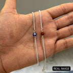 (Couple Combo) Evil Eye & Rudraksh Bracelet
