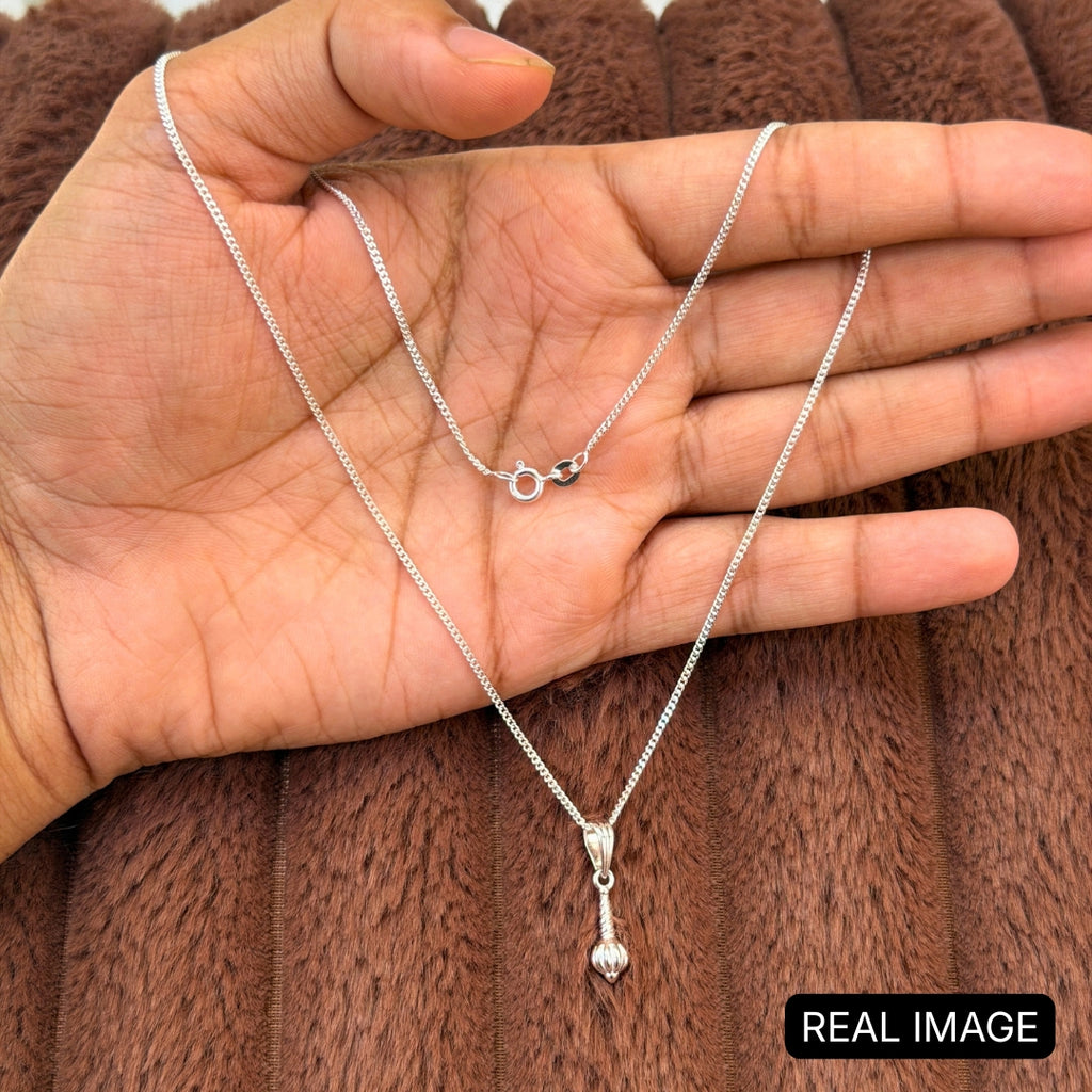 Bajrangbali Hanuman Chain (New Design) - 925 Silver