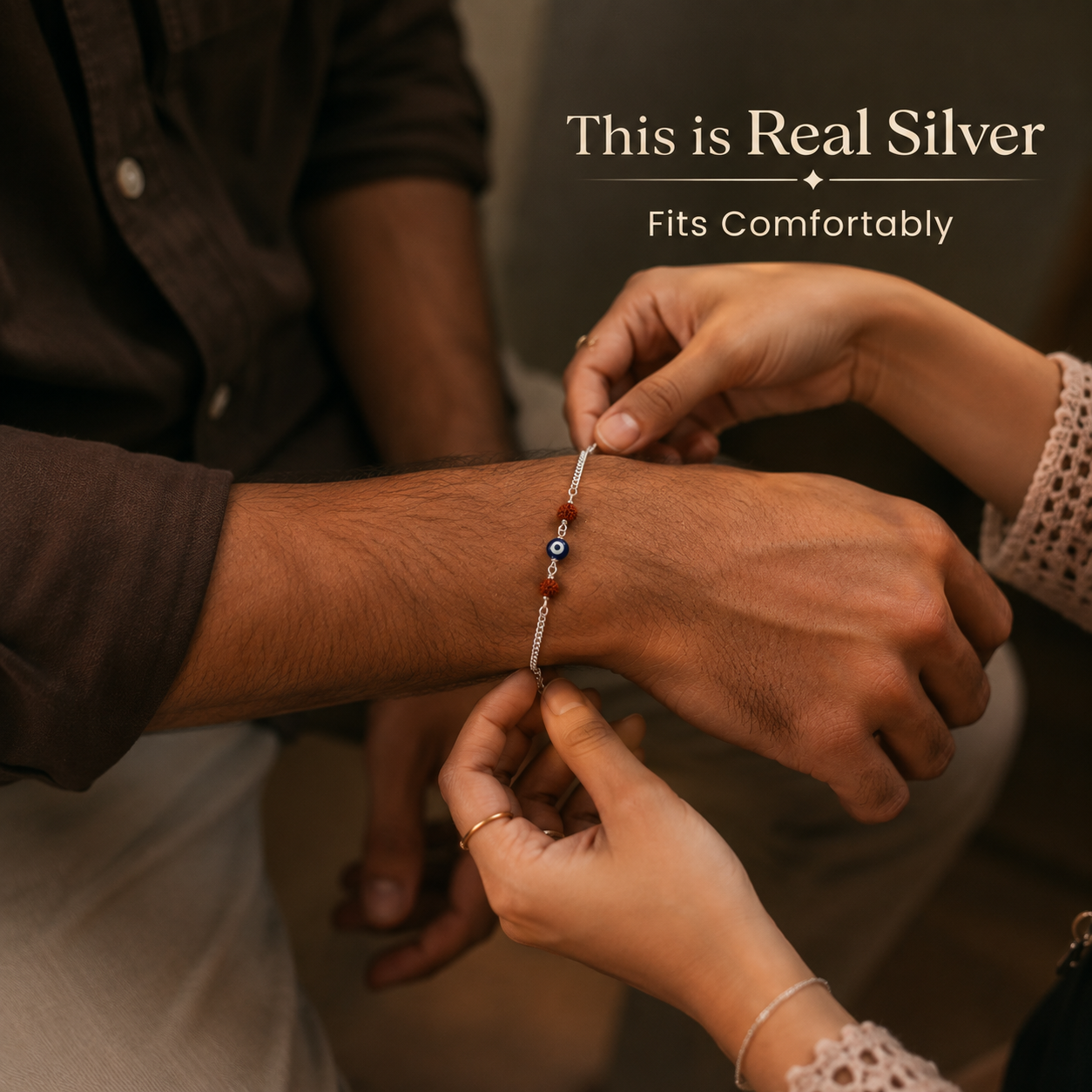 Viral Double Rudraksh Bracelet